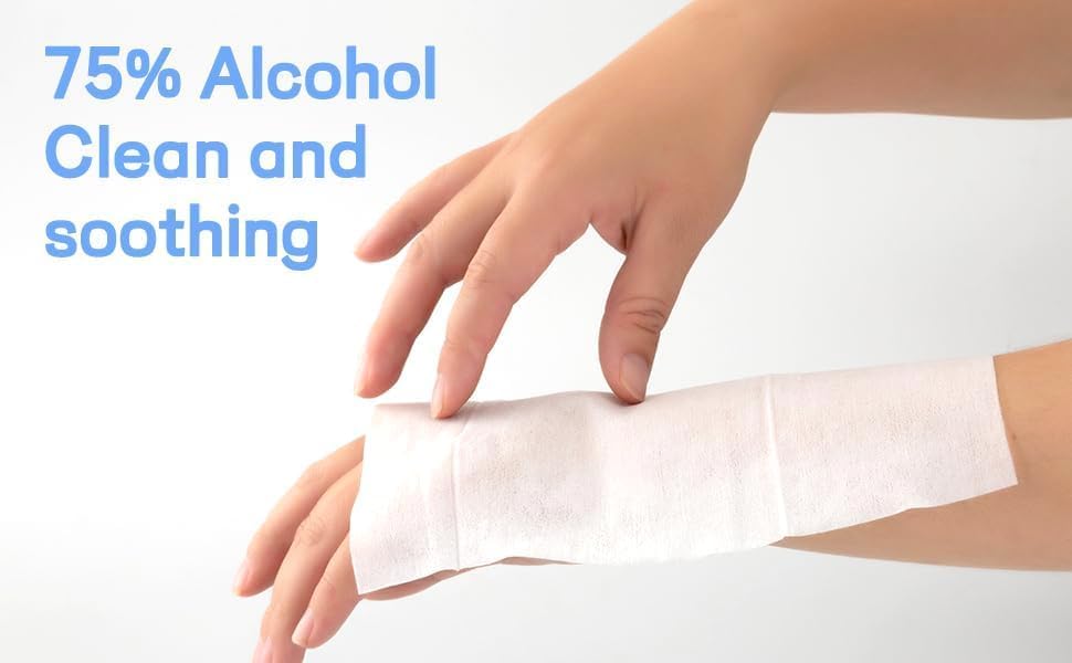 Miniatura 9 de Define Health Toallitas desinfectantes antisépticas para manos con 75% de alcohol, 150 unidades (3 paquetes de 50 toallitas)