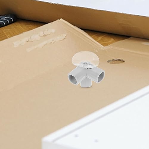 Miniatura 8 de ERINGOGO Piezas Conectores de codo Accesorios de junta para seguridad interior y montaje versátil Compatible con patios y puertas de juego
