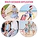 6 PCS Waterproof Toy Storage Bags With Zipper, Clear Toy Storage Organizer, Portable Organizer For Blocks, Puzzles, Books, Board Games, Clay(Red, Blue)