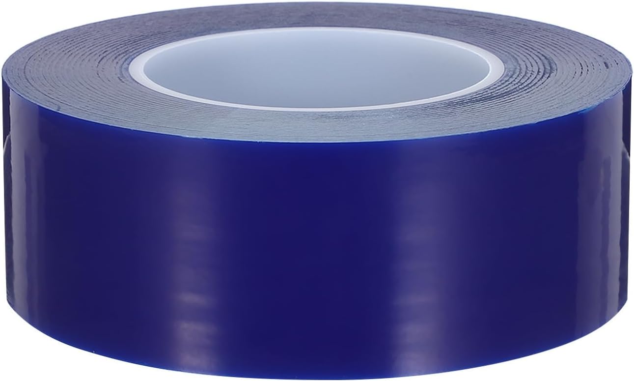 NOLITOY Wheel Rim Protector Tape Roll 5cm X 200m Pe Blue Protective Film | Tire Mounting and Wheel Service, Scratch Prevention Weatherproof Performance, Easy Application and Sturdy Strip