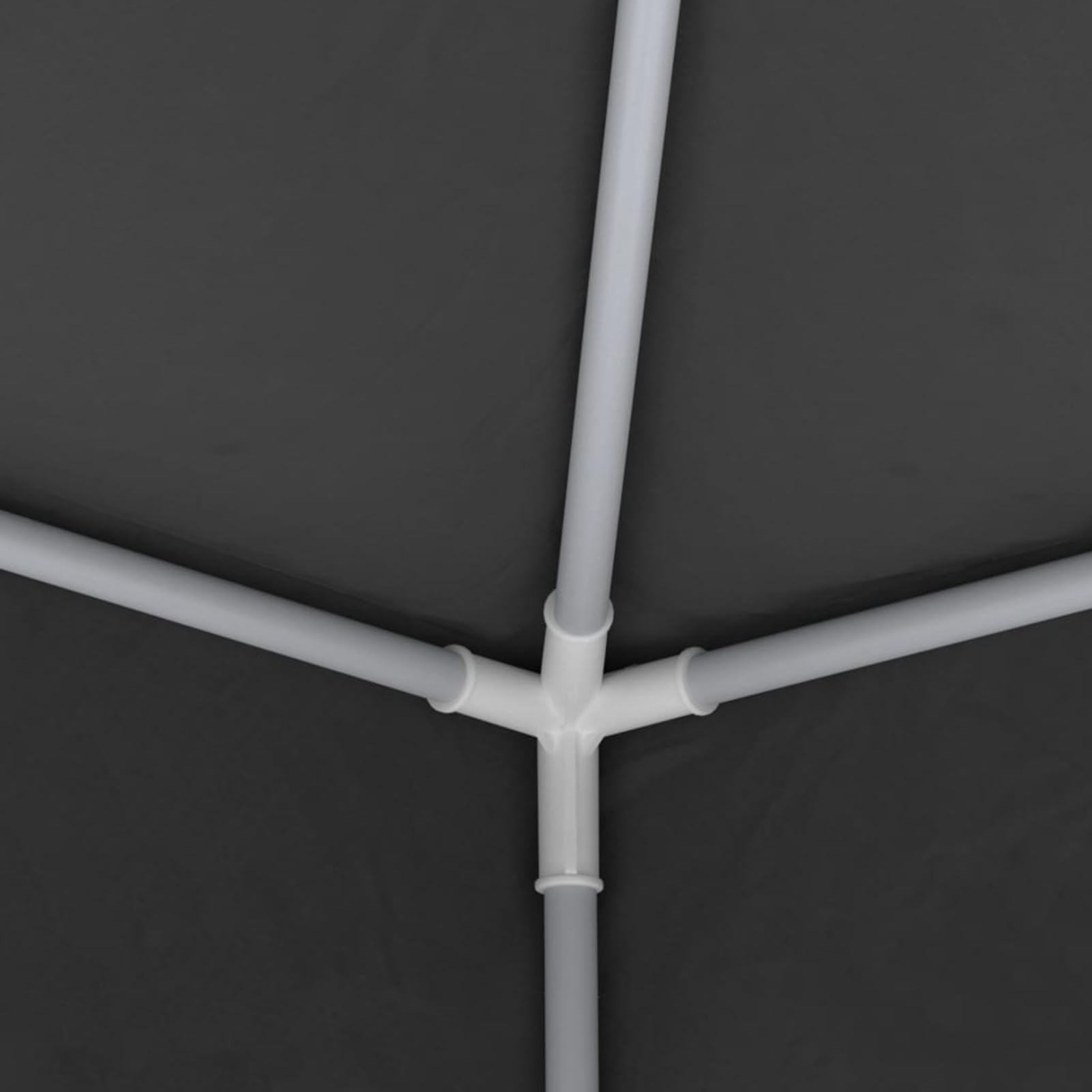 Homgoday Casa Mobilia Gazebo Professionale con Pareti 4x6 m Antracite 90 g/m², Gazebo da Giardino, Gazebo Ombrellone da Giardino Spiaggia Pesca Esterno Antivento per Arredo Giardino Terrazzo Ambienti