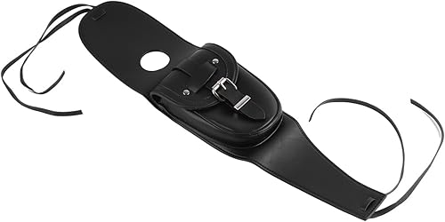 Qiilu Bolsa de tanque de motocicleta, impermeable para motocicleta, piel sintética, cubierta de tanque de combustible, aceite, gasolina, panel,