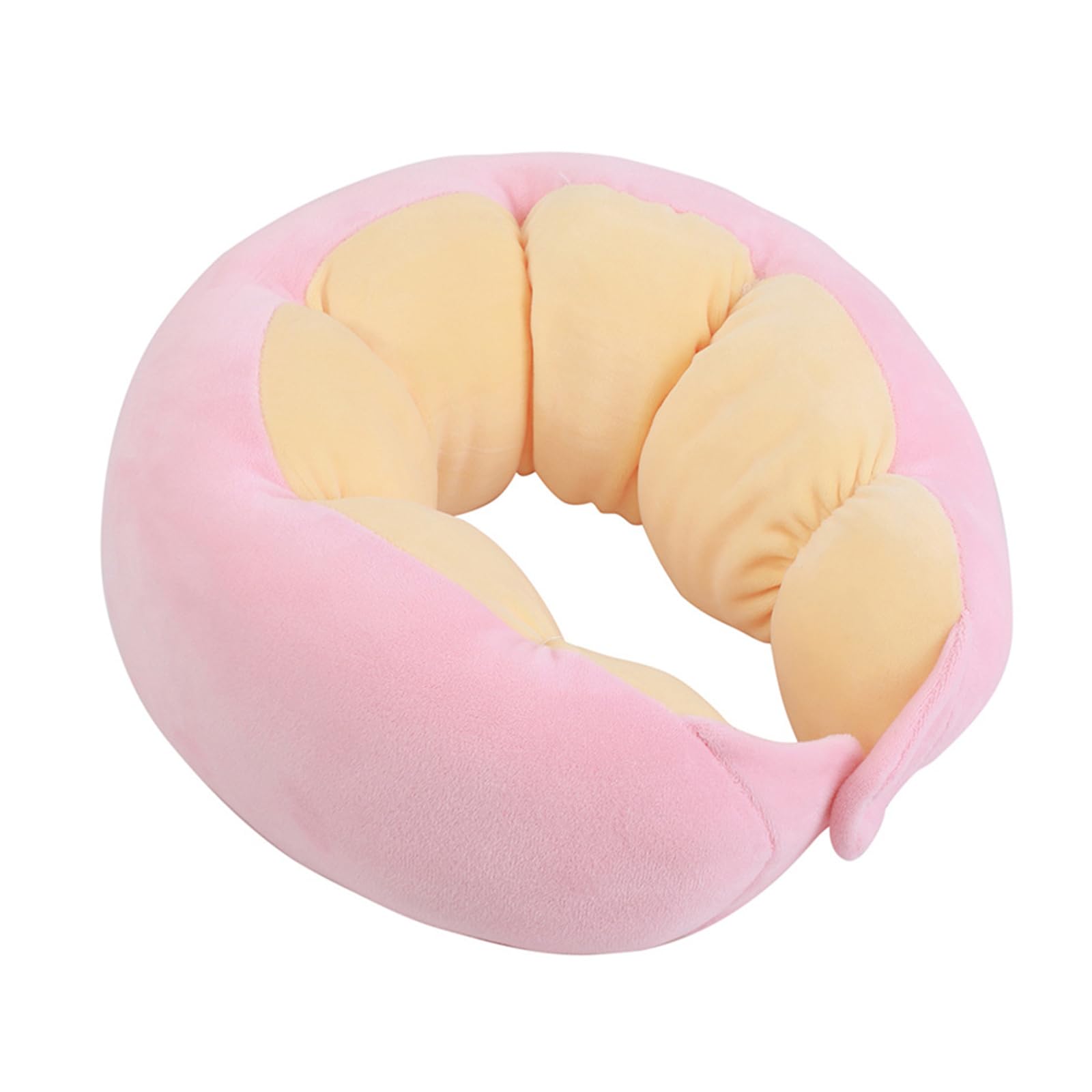 Elnwnnkc Travel Neck Pillow Ergonomic U Shape for Long Flight and Trip Washable Breathable Neck Rest