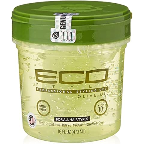 Gel para peinar con aceite de oliva Ecostyle Cover