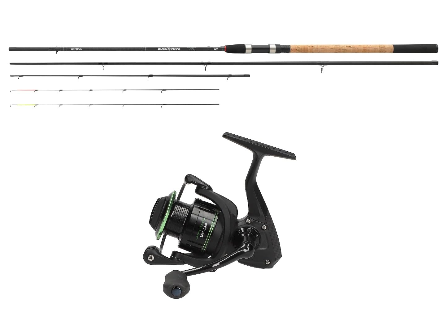 Method Feedercombo Starter 2.70m / 80g Feederrute + 2500 Angelrolle Feeder Set