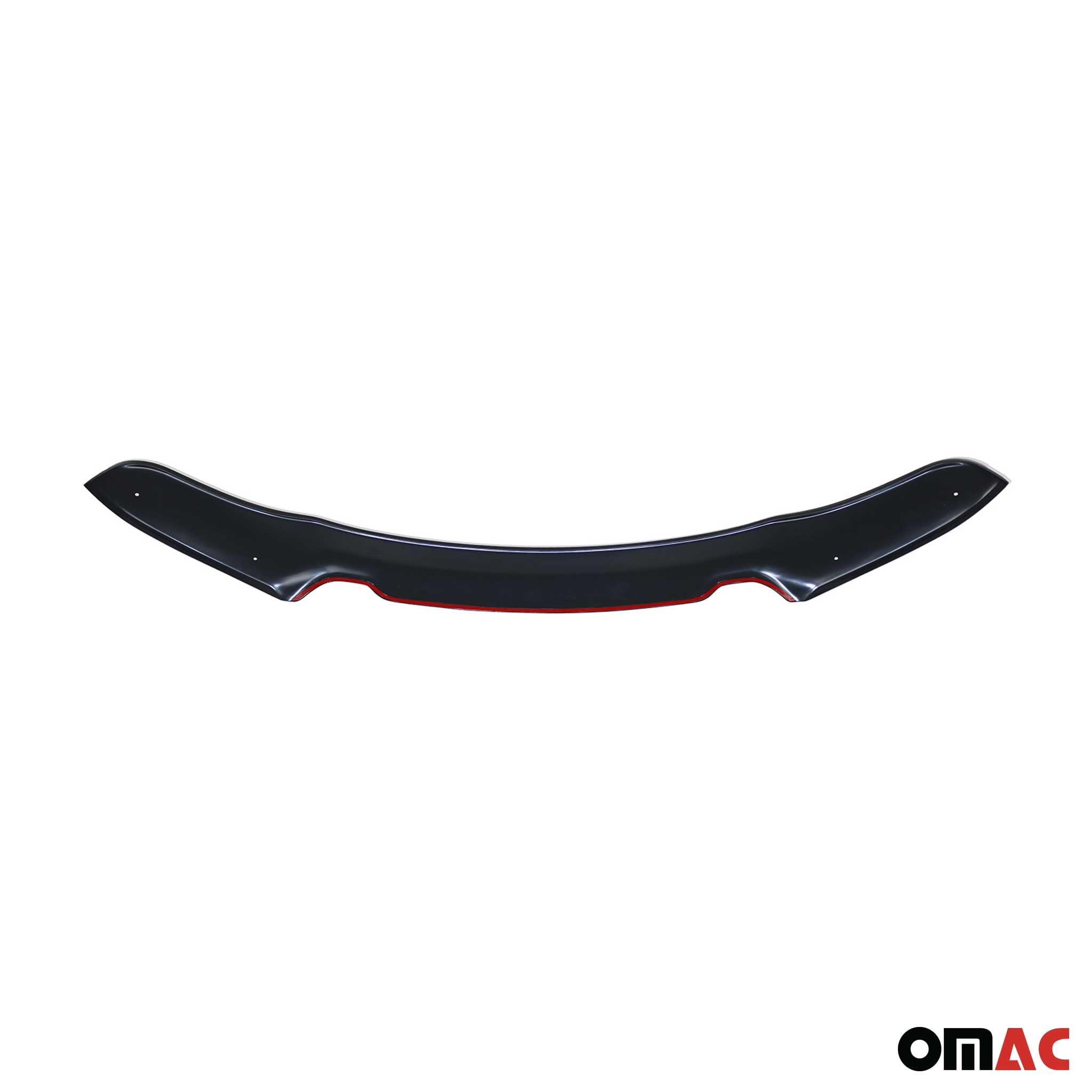 OMAC Motorhaube Deflektor Insekten Steinschlagschutz kompatibel mit Toyota Hilux VIII 2021-2026 Facelift ABS