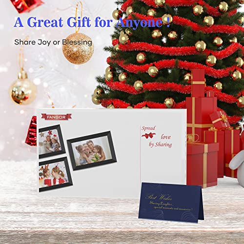 Wifi Digital Picture Frame- Fangor 14.1 Inch Large Digital Photo Frame With Greeting Card &16Gb Storage, Hd Touch Screen, Easy Use To Share Photo Or Video, Auto-Rotate, Support 32Gb Micro Sd Card #TOP6