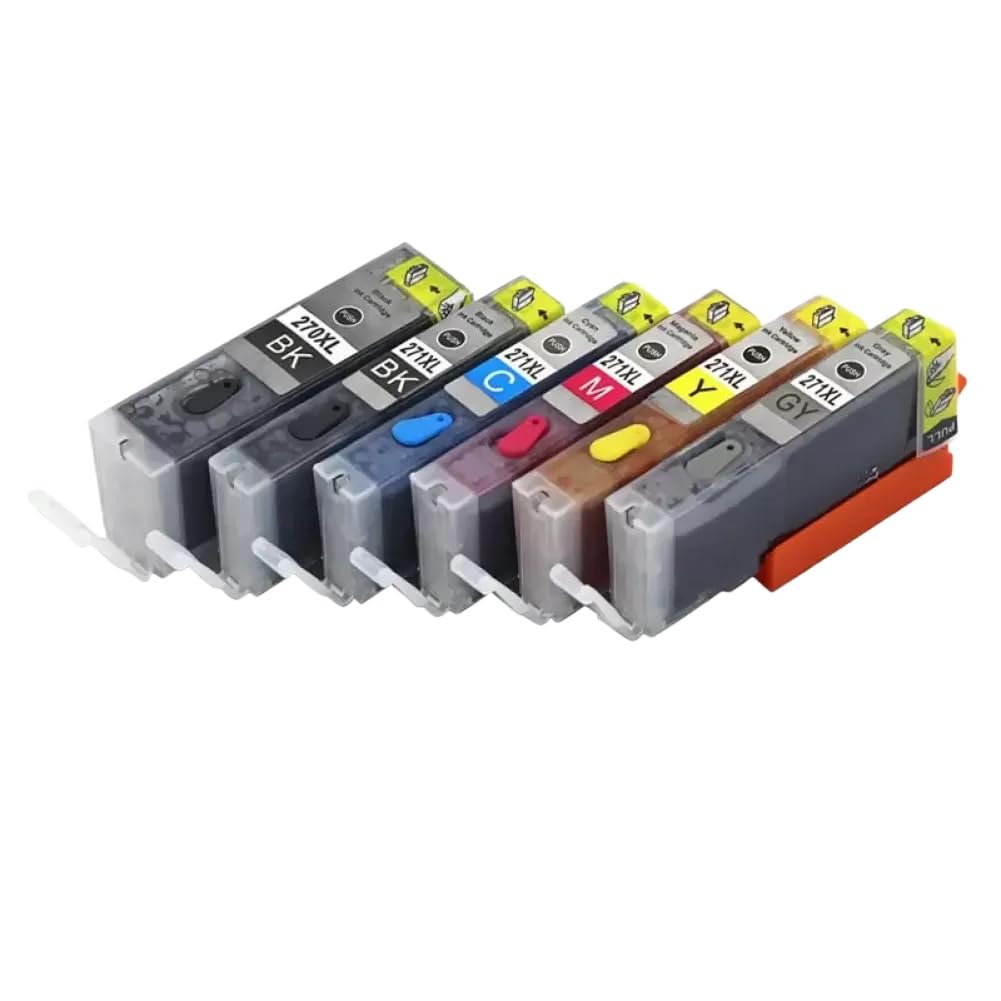 Cartuccia d'inchiostro ricaricabile compatibile con i materiali di consumo della stampante PGI270 CLI271 PGI-270 CLI 271 MG7720 TS9020 TS8020