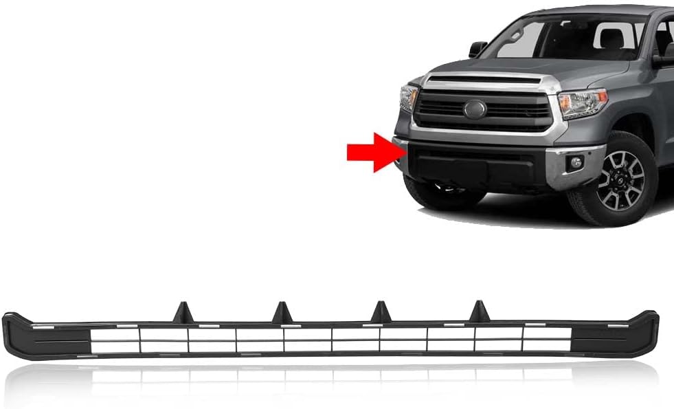 G-PLUS Front Bumper Grille Compatible with 2014-2021 Toyota Tundra Bumper Lower Grille Insert 531120C020 TO1036147