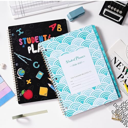 53% Off Student Planner 2026-2027 with Stickers & Tabs
