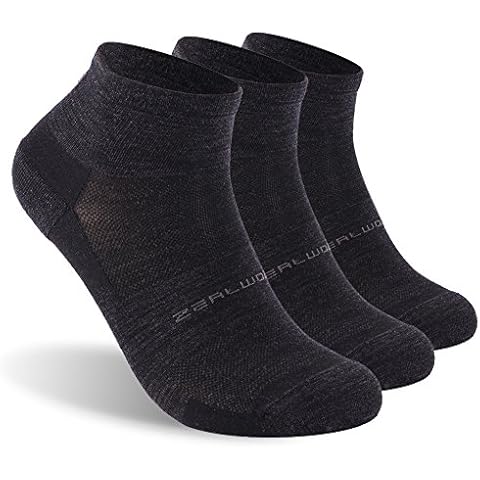 ZEAL WOOD Wool Low Cut Running Socks for Men Women Womens Mens Hiking Socks Women Moisture Wicking Summer Merino Wool No Show Socks Women Ankle Wool Socks For Women Cycling Socks Gifts for Her Mom Cover