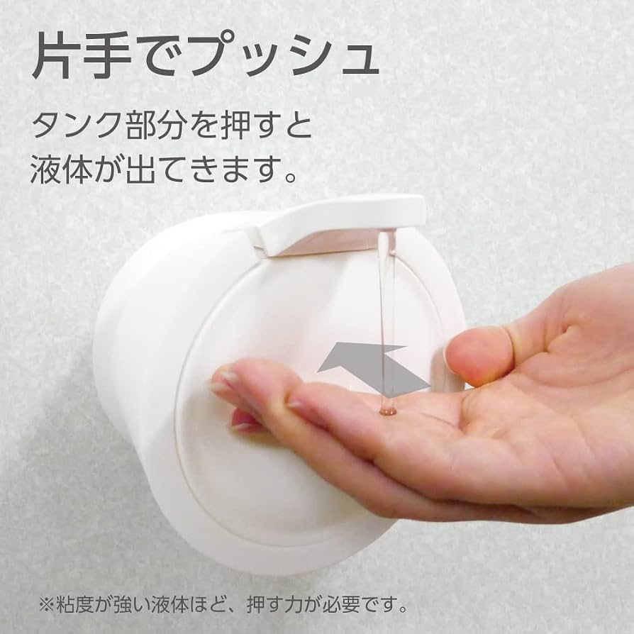 【新着商品】SANEI(サンエイ) ソープディスペンサー プッシュ式 洗面台取り 51KkpO2VZkL._AC_UF894,