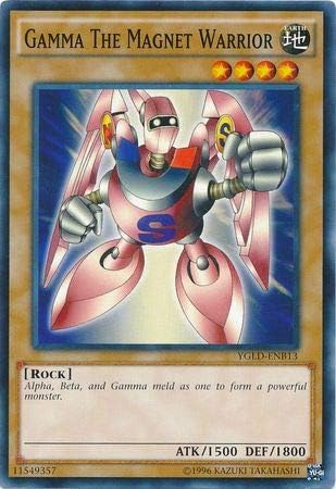 Yu-Gi-Oh! - Gamma The Magnet Warrior - YGLD-ENB13 - Común - Edición ilimitada - Barajas legendarias de Yugi