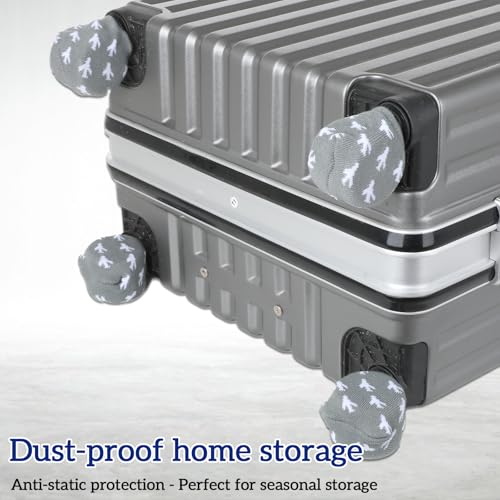8 Pack Luggage Wheel Covers, Prevent Floor Bed From Getting Dirty and Keep Floors Clean, Universal Sleeve Case4