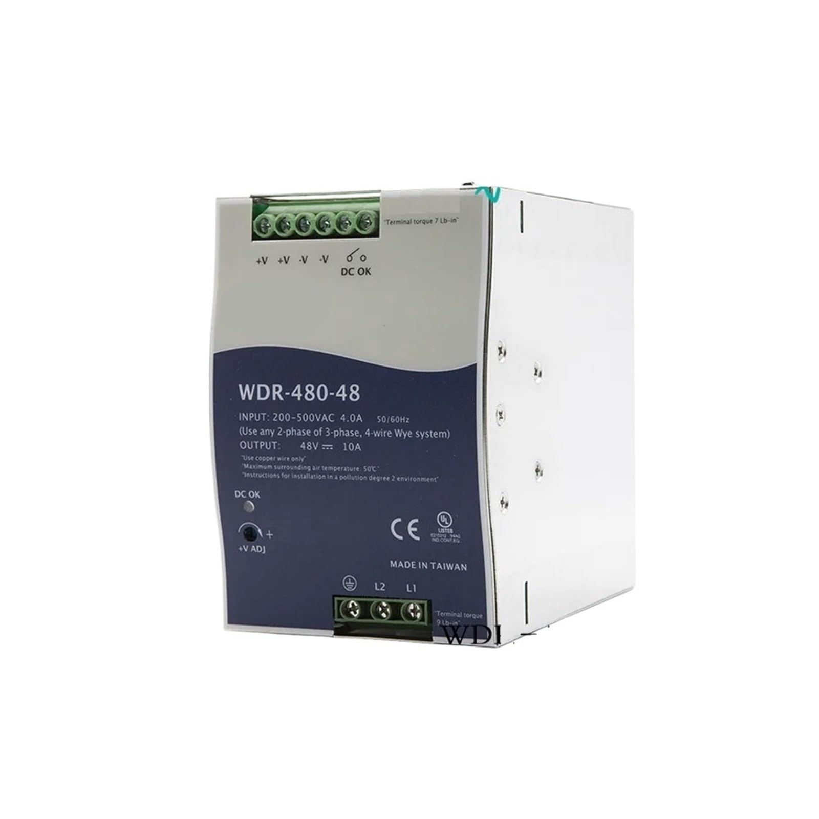 BALYDLUL WDR-480-24 24/48 480W single group output power supply