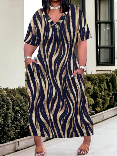 Image of PinkPatty Women's Plus Size V Neck 3 /4 Sleeve Wrap Maxi Dress with Belt | Boho floral wrap maxi dress with belt for vacations, weddings, parties, church, dinners, and everyday elegant wear