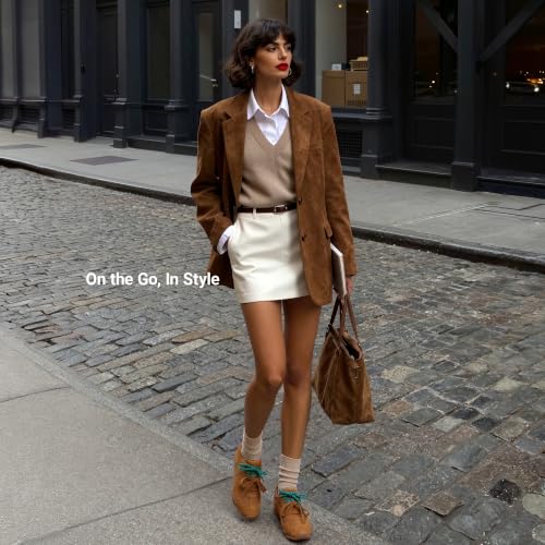 Women's Retro Lace Up Sneakers - image 2