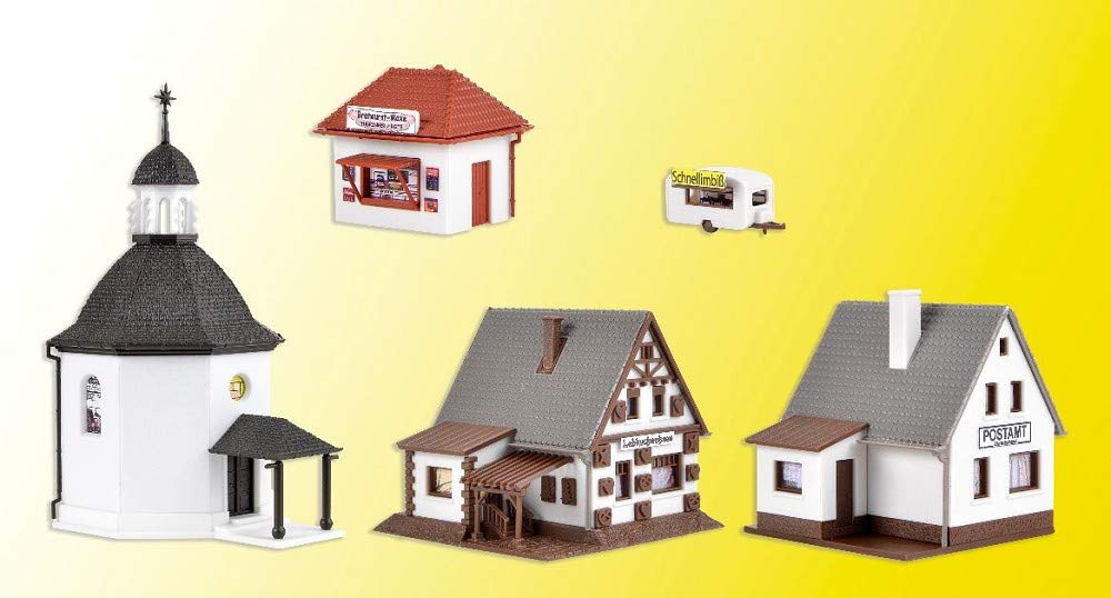 Amazon.com: Vollmer N Scale Christmas Village Kit : Arts, Crafts