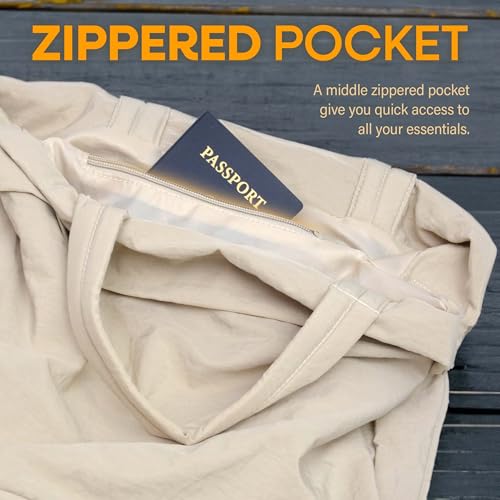 Nupouch Nylon Zipper Tote