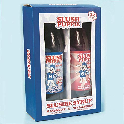 Slush Puppe Slush Puppie Syrup Giftset, Multi-Colour, 2 x 500 ml Bottle