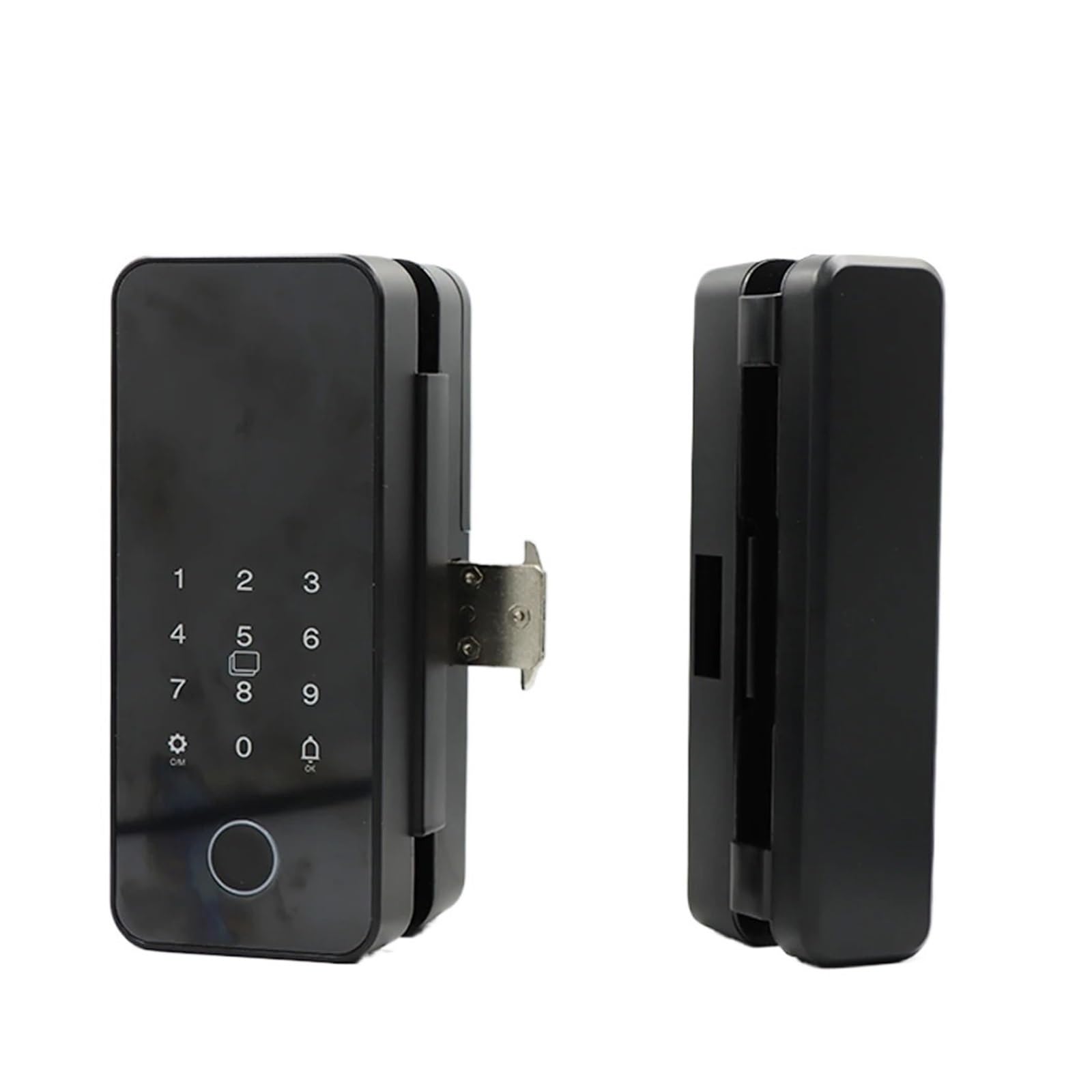 Smart Lock Bluetooth App Control Rahmenlose Glastür Schiebetür (B16-Tuya)