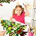 Montessori Felt Christmas Tree for Toddlers, Montessori Christmas Tree, FeltChristmas Tree Ornaments,FeltChristmas Tree for Kids Wall with Lights