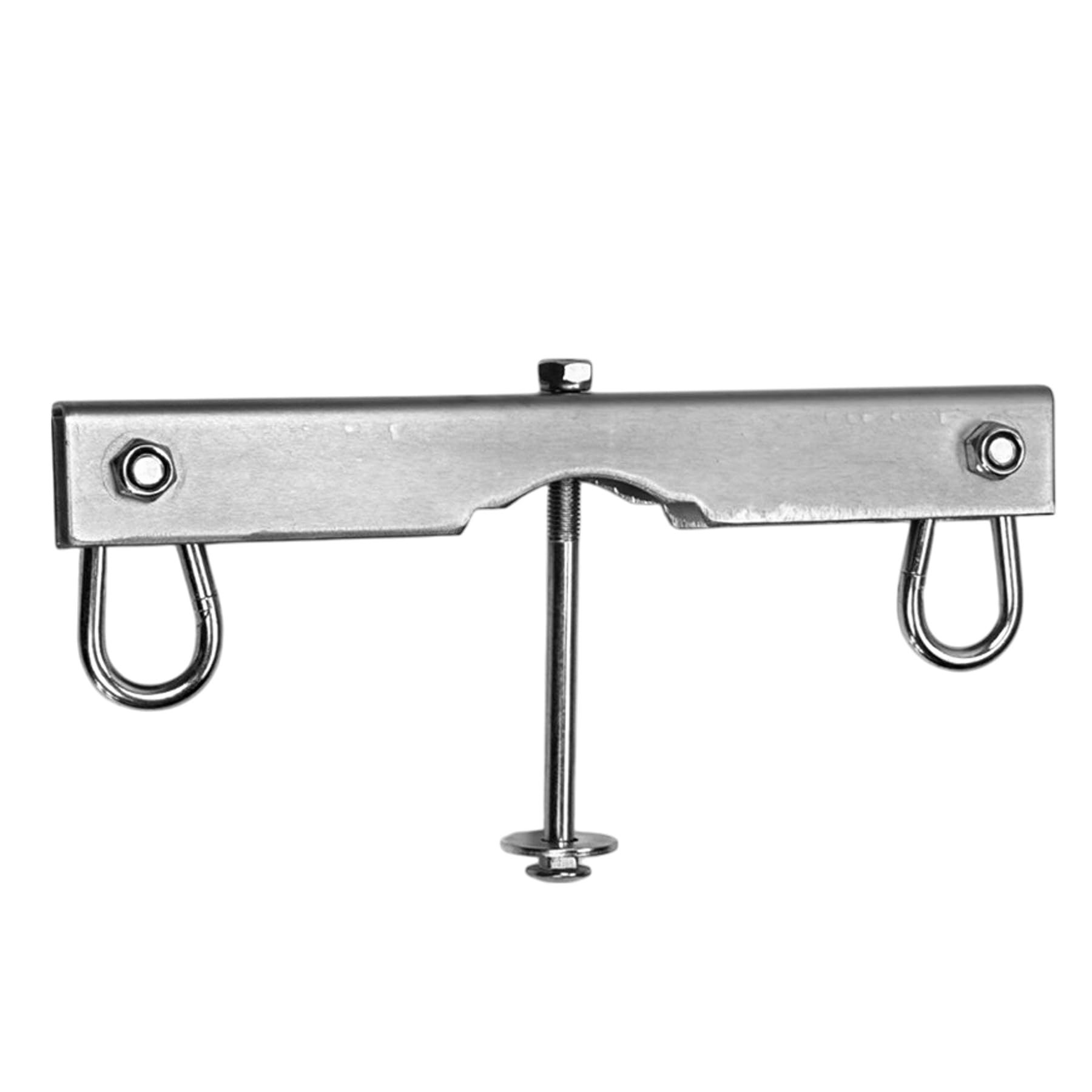 Loggyland Lot De 2 Crochets Pivotants Galvanisés Pour Balançoire – Diamètre 50 Mm Avec Mousqueton Et Bague Plastique