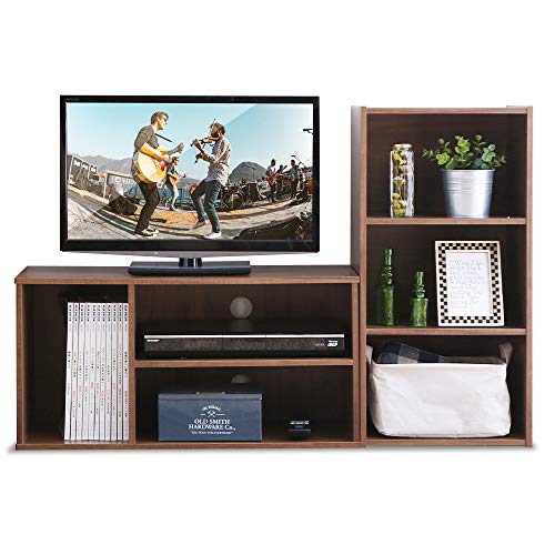 アイリスオーヤマAVボード&収納ボックスセットウォールナットブラウン 73.2×29×36.6 MDB-3S/MDB-3