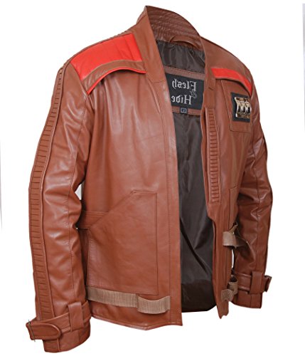 F&H Kid's The Force John Boyega Genuine Leather Jacket3