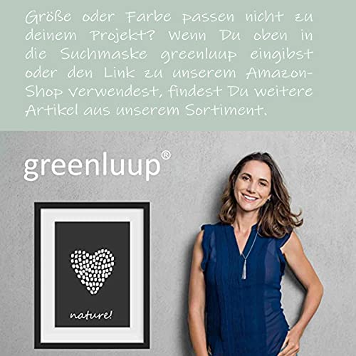 Greenluup - Adesivo da parete con animali della