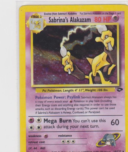 Sabrina's Alakazam - 16/132 - Holo Rare - Unlimited Edition