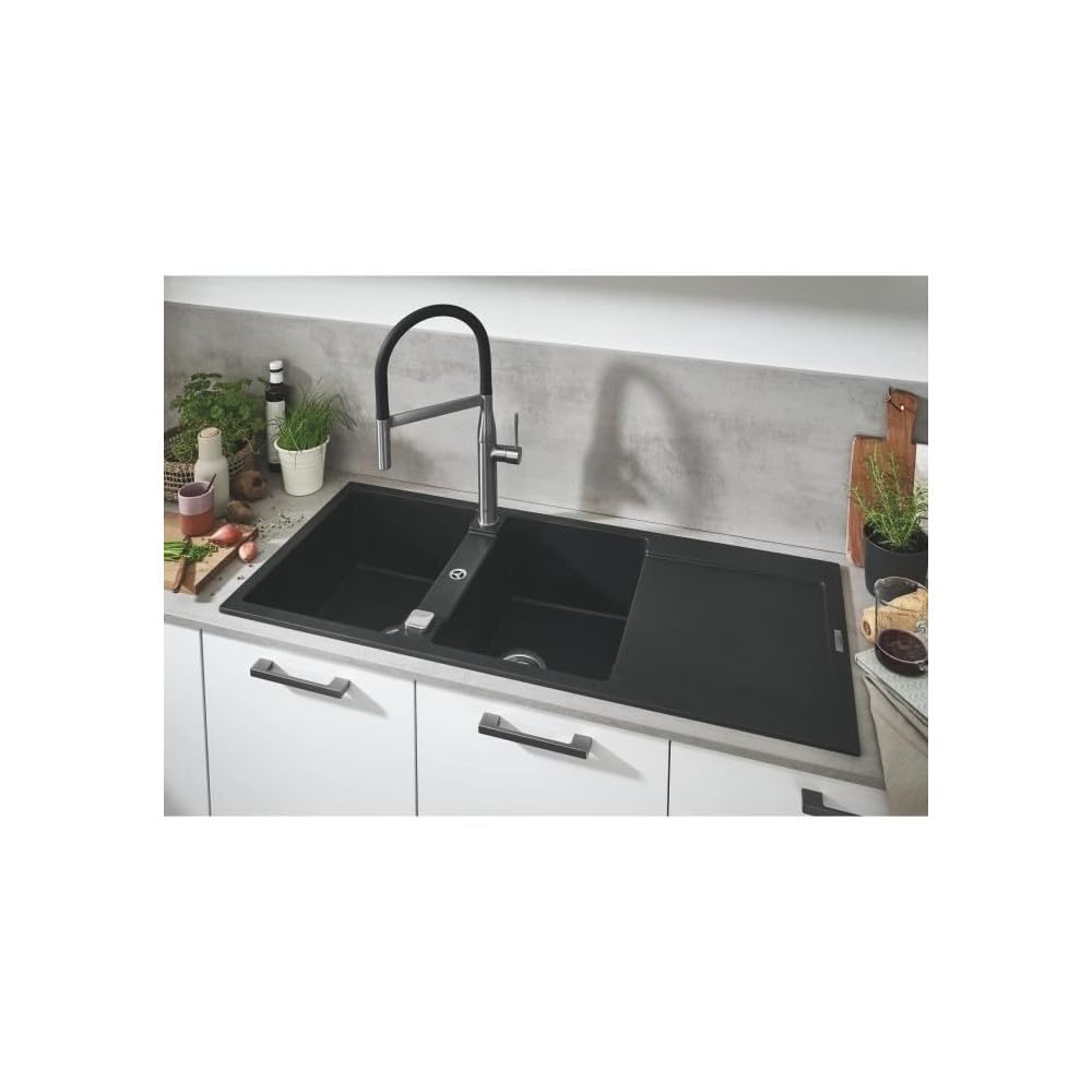 GROHE K700 Unterbau | Kompositspüle | granit grau | 31653AT0
