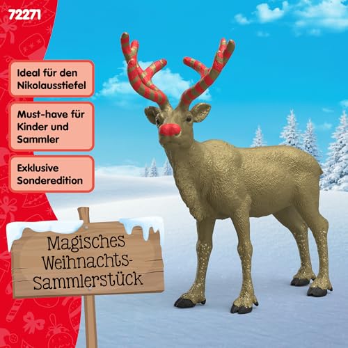 Schleich Farm World | Goldenes Jubiläums Rentier 72271 | 13 x 5 x 12 cm – Ansicht 6