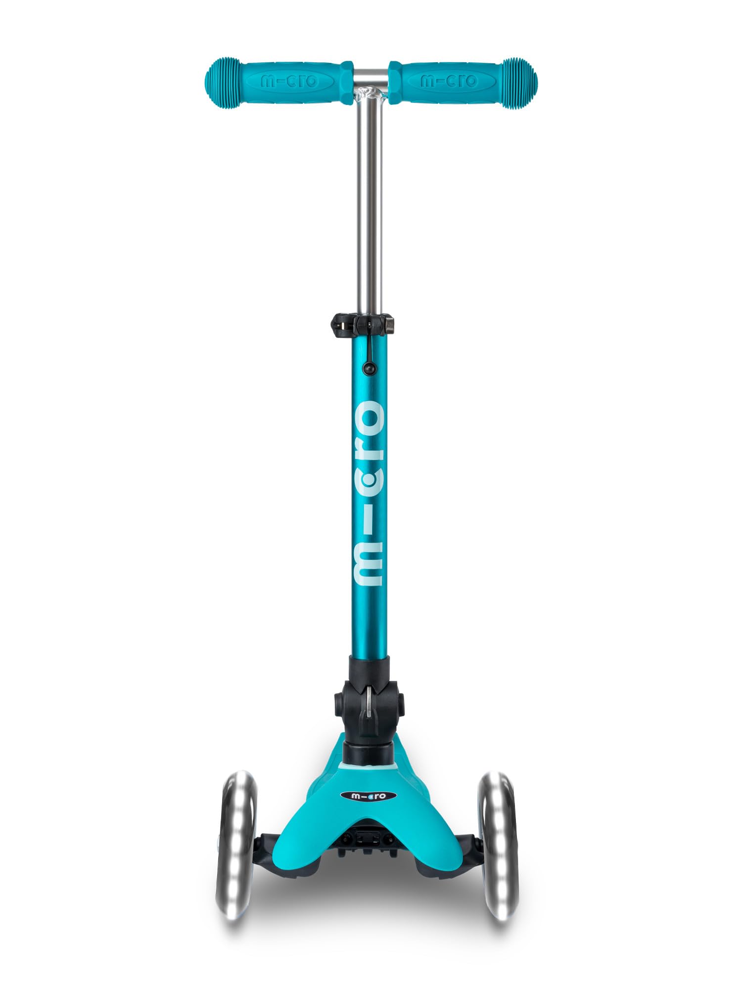 micro™ | Mini micro Deluxe Foldable LED | Klappbar | Das ORIGINAL | Kinderroller ab 2 Jahren | Inklusive LED Rollen | Jungs & Mädchen 2-5 Jahre