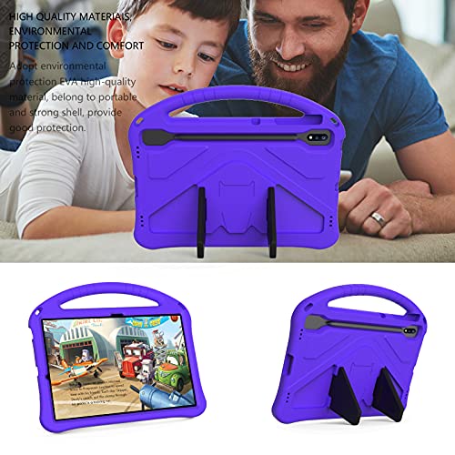 Etui Galaxy Tab S9 FE Plus SM-X616 léger protection enfant robuste - 5