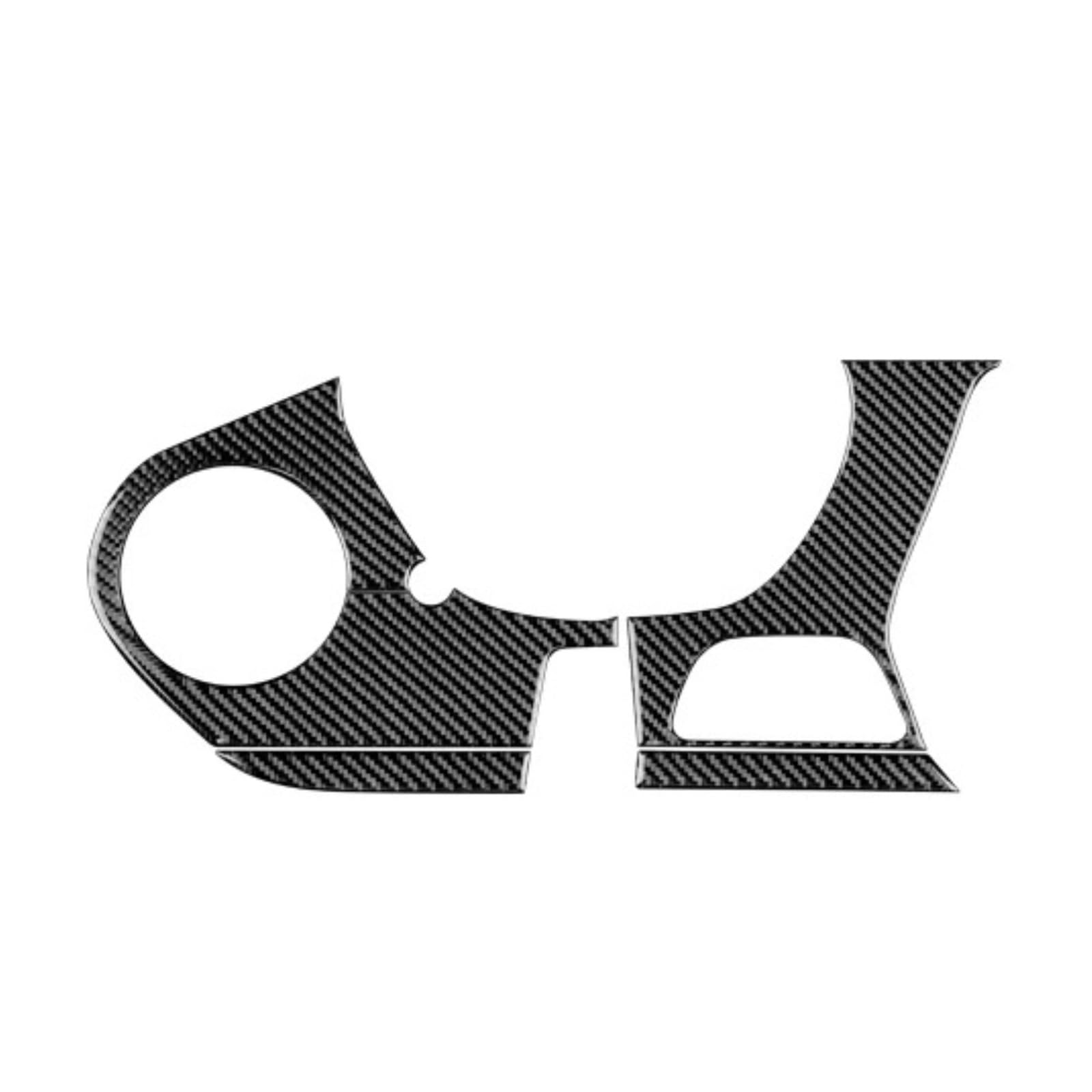 Ggwqfuh Speedometer Frame Bk Interior Trim For Chevrolet For Camaro 2016 2017 2018 2019 2020 2021 2022 2023 Real Carbon Fiber Car Interior Trim Red Black Accessories Sticker Auto Central Inner(Speedometer Frame Bk)