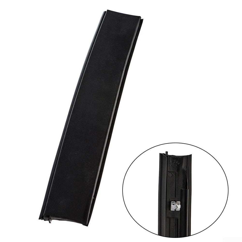 Conjunto de moldura de techo delantero derecho para Kia Sportage 2005-2010, repuesto de moldura de riel de techo de plástico negro compatible con OEM 87220-1F001