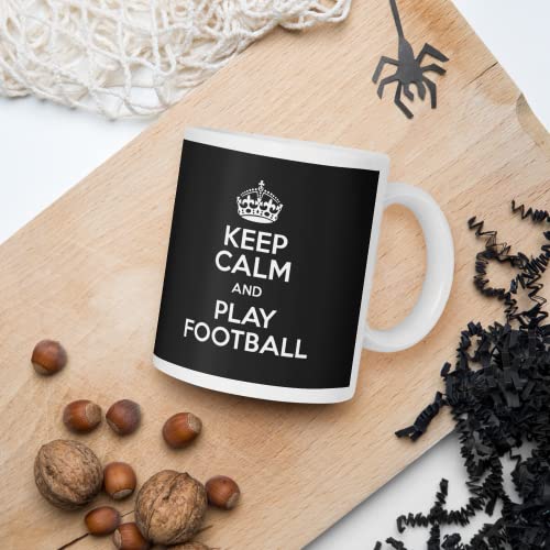 Image of Printed Coffee Football Lover Mug | Christmas | New Year - 350ml Capacity