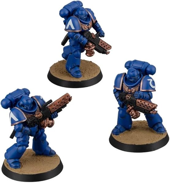 GAMES WORKSHOP Warhammer 40K: Space Marines: Infernus Marines & Paints Set - 3