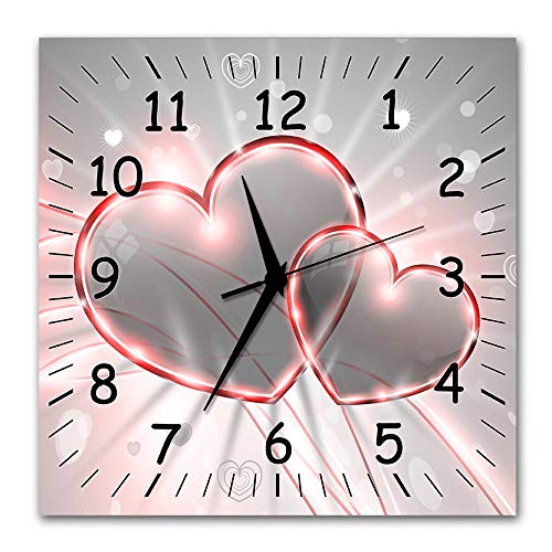 Bilder-Manufaktur BM Funk Quarz Quarzwanduhr Wanduhr Funkwanduhr Funkwanduhren Funkuhr Funkuhren kein Ticken lautlos geräuschlos leise ohne Tickgeräusche groß XXL MF19-9340-quarz Cover