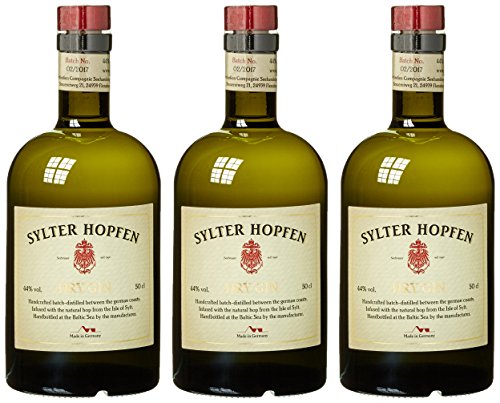 Preisvergleich Produktbild Westindien Compagnie Sylter Hopfen Dry Gin (3 x 0.5 l)