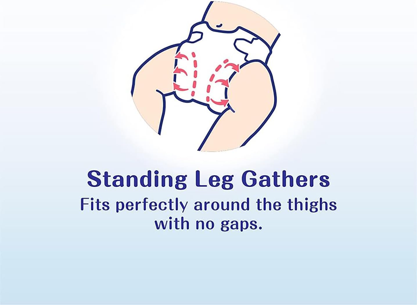 Moony Baby Diapers for Newborns, 152 Count (2 Packs of 76) - Made in Japan, Soft on Tummy, Wetness Indicator, Gentle Materials, Parallel Import