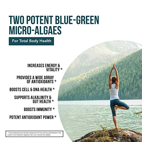Triquetra Health Spirulina Chlorella Tablets