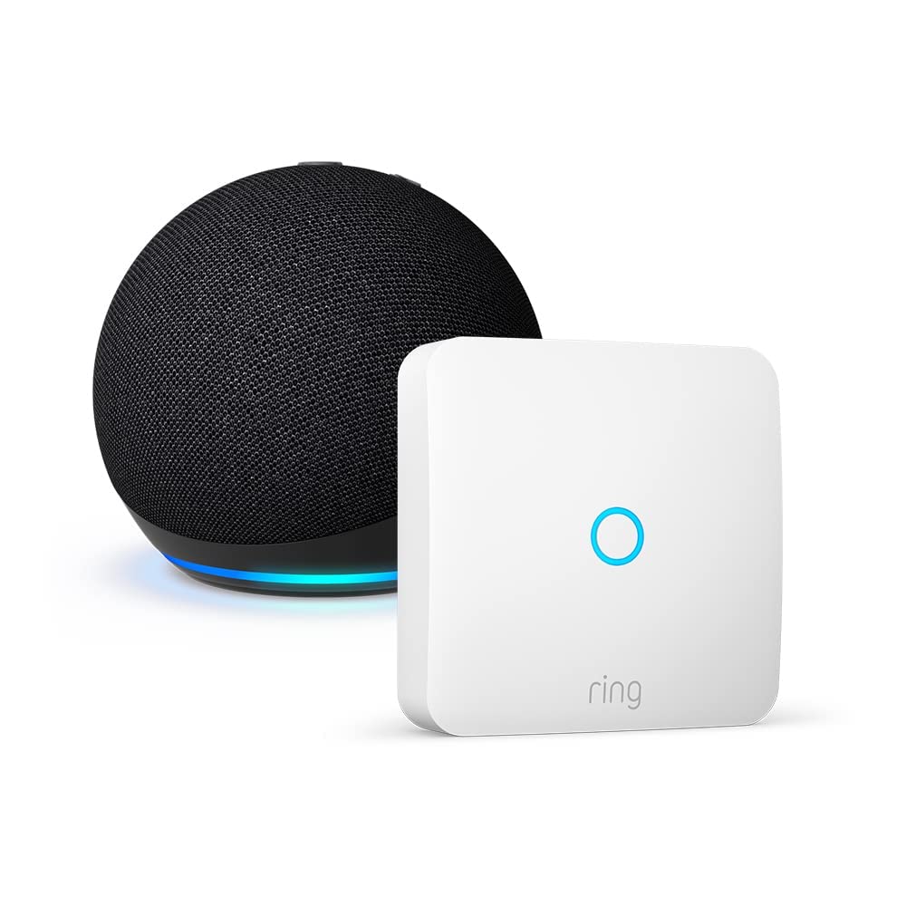 Echo Dot (5ª generazione, versione 2022) + Ring Intercom di Amazon | La combinazione ideale per una casa più intelligente