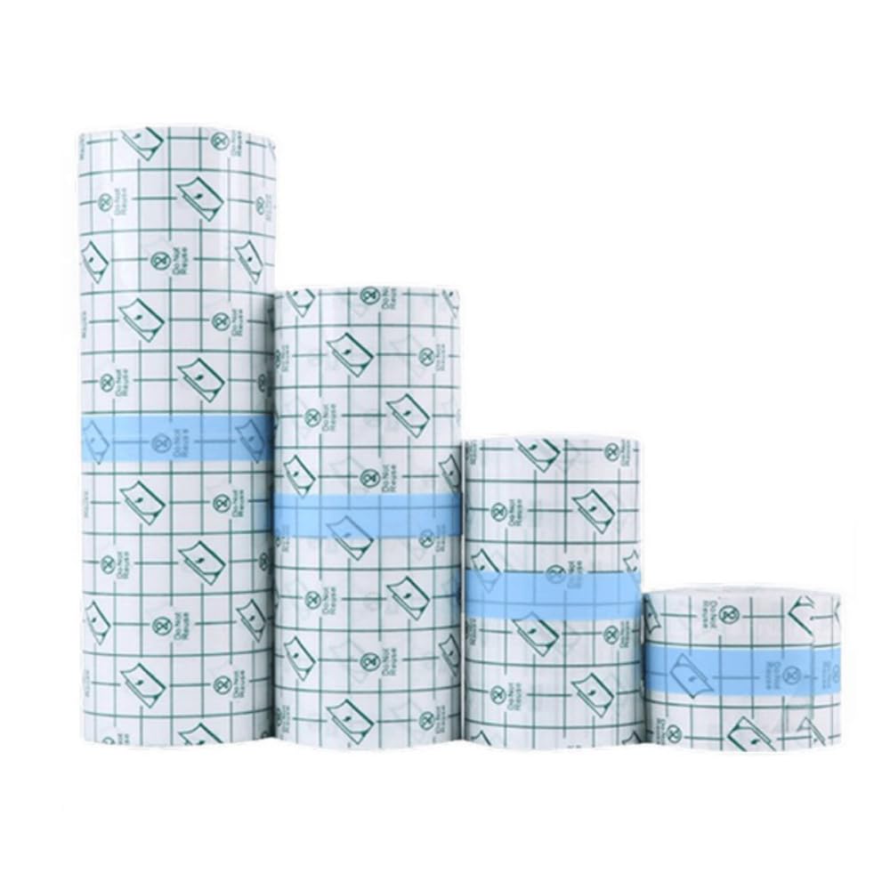 Tattoo Folie Heilung,Transparent Wasserdicht Duschpflaster,Wundverband Protection Film Klebeband Second Skin Verband Schutzfolie,zum Sport Schwimmen Duschen Alltag,8cmx100m