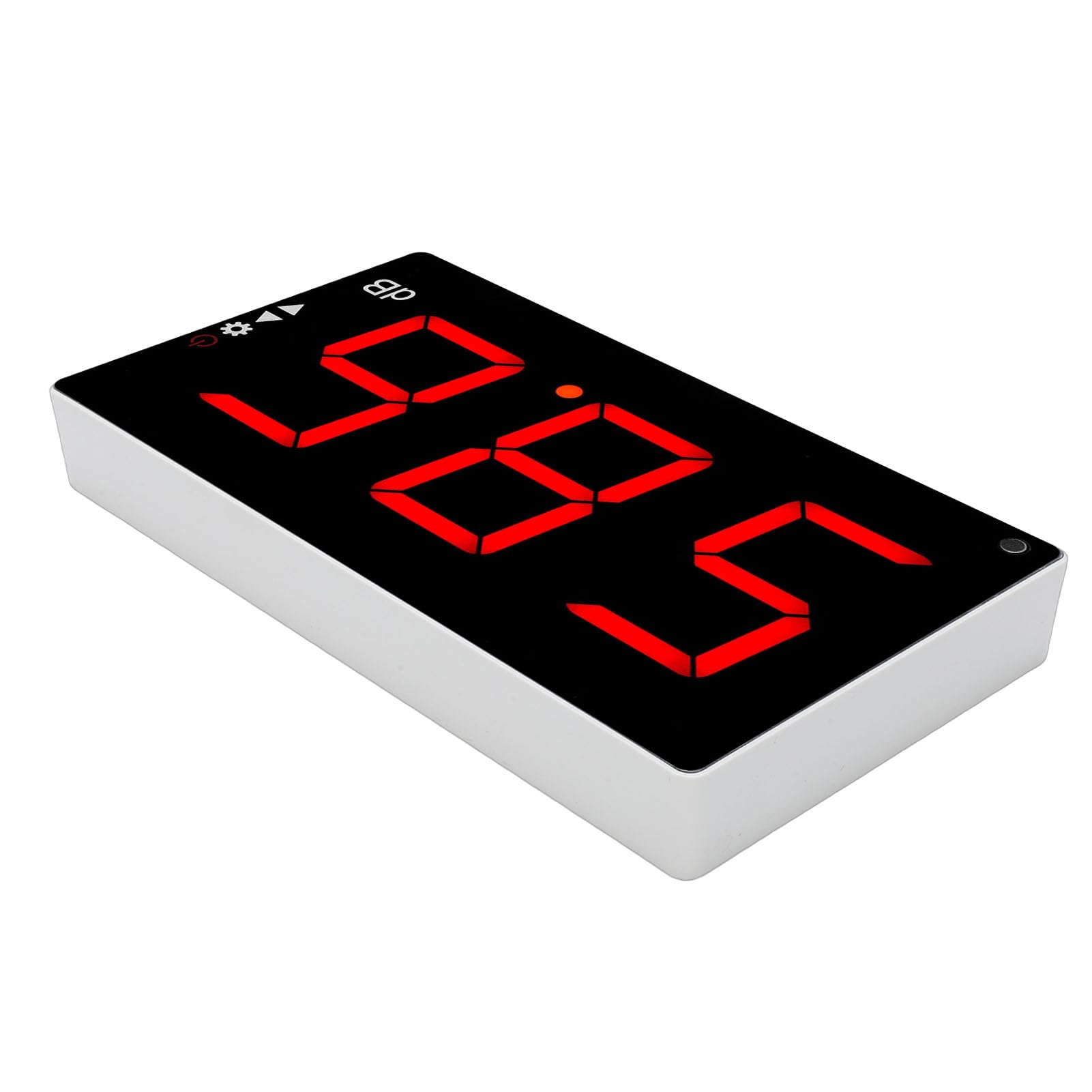 FTVOGUE Medidor de Nivel de Sonido de Pared, Medidor de Decibelios Digital con Pantalla LCD de 3 Pulgadas con Recordatorio de Sonido y Luz Intermitente, para Aula, Oficina, KTV, Bar,