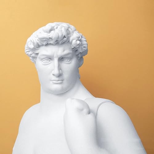 Miniatura 4 de Estatua creativa de resina de David de 9.84 pulgadas, escultura griega de David, escultura de David, figura divertida de David, adornos artesanales