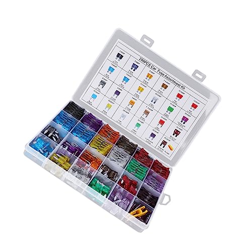 Luxshiny Kit de Fusibles de Auto Estándar 250 piezas Caja Compacta y Segura miniatura 1