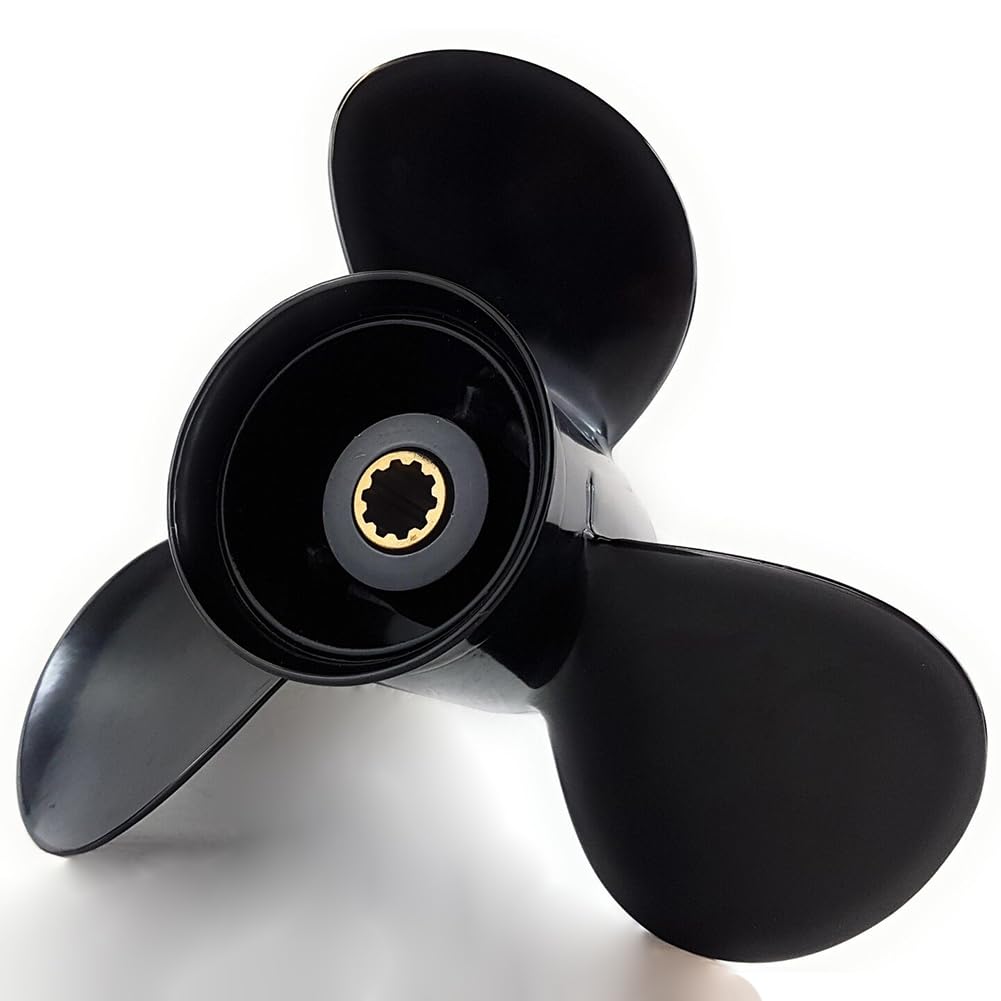 AQUAMAN Boat Propeller 9.25x12.5 for Mercury Mariner Outboard Motor 25-30HP 10 Spline