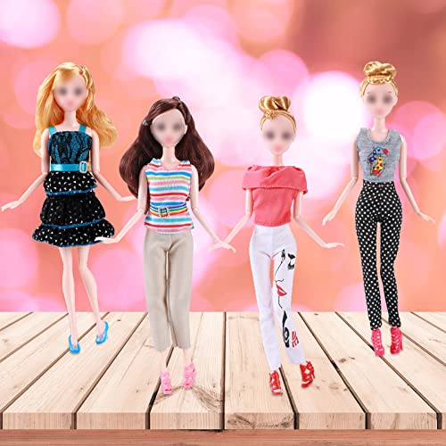 Coffret 31 pièces de vêtements et Accessoires pour poupées Barbie 11,5" : robes, bijoux, chaussures et couronnes pour des moments magiques – Image 7